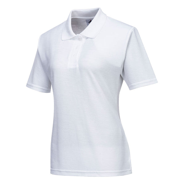 Polo de senhora Naples-Branco-XS-RAG-Tailors-Fardas-e-Uniformes-Vestuario-Pro