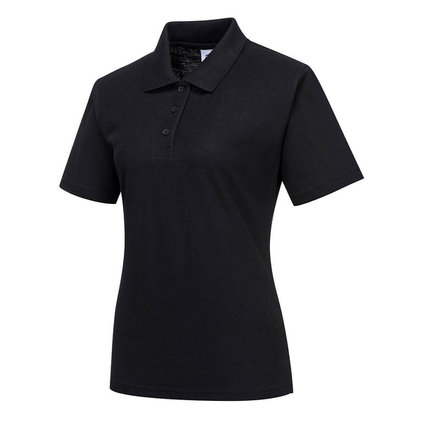 Polo de senhora Naples-Preto-XS-RAG-Tailors-Fardas-e-Uniformes-Vestuario-Pro