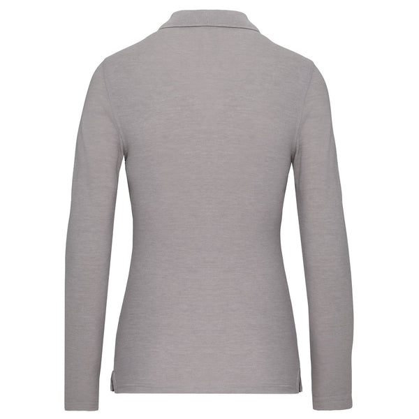 Polo de senhora manga comprida Barro-RAG-Tailors-Fardas-e-Uniformes-Vestuario-Pro
