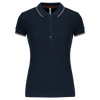 Polo de senhora manga curta-Navy / Wine / White-XS-RAG-Tailors-Fardas-e-Uniformes-Vestuario-Pro