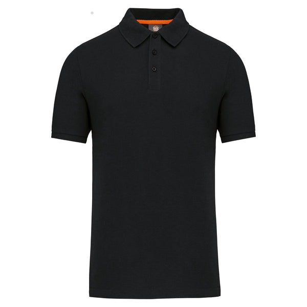 Polo eco-responsável de homem-Black-XS-RAG-Tailors-Fardas-e-Uniformes-Vestuario-Pro