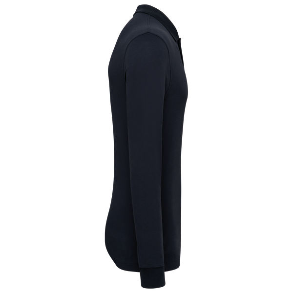 Polo em Malha Piqué Manga Comprida Homem-RAG-Tailors-Fardas-e-Uniformes-Vestuario-Pro