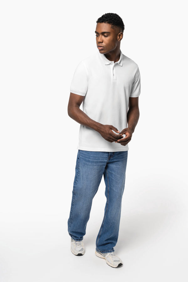 Polo em Malha Piqué Manga Curta de Homem-RAG-Tailors-Fardas-e-Uniformes-Vestuario-Pro