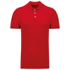 Polo em Malha Piqué Manga Curta de Homem-Vermelho-S-RAG-Tailors-Fardas-e-Uniformes-Vestuario-Pro