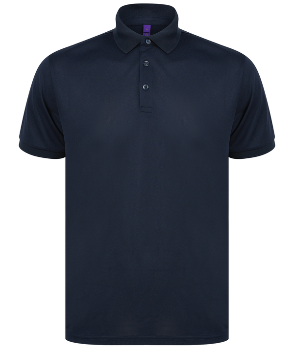 Polo em Poliéster Reciclado de Homem-Azul Marinho-XS-RAG-Tailors-Fardas-e-Uniformes-Vestuario-Pro