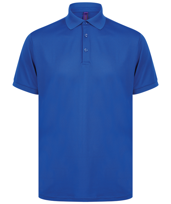 Polo em Poliéster Reciclado de Homem-Azul Royal-XS-RAG-Tailors-Fardas-e-Uniformes-Vestuario-Pro