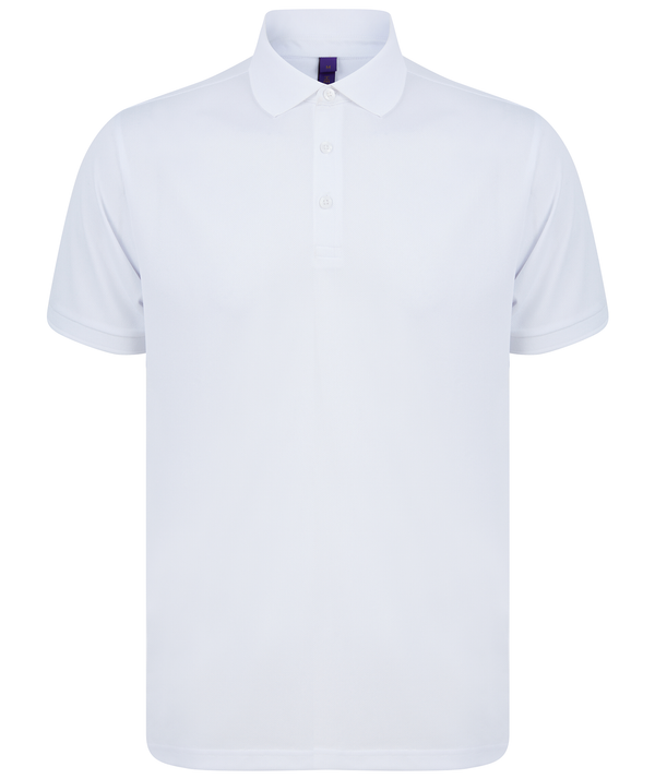 Polo em Poliéster Reciclado de Homem-Branco-XS-RAG-Tailors-Fardas-e-Uniformes-Vestuario-Pro