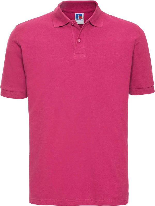 Polo em malha piqué Classic-Fuchsia-S-RAG-Tailors-Fardas-e-Uniformes-Vestuario-Pro