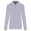 Polo jersey de senhora de manga comprida-Oxford Grey-XS-RAG-Tailors-Fardas-e-Uniformes-Vestuario-Pro