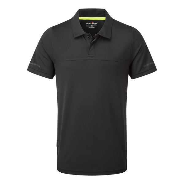 Pólo leve EV4 S/S-Preto-S-RAG-Tailors-Fardas-e-Uniformes-Vestuario-Pro