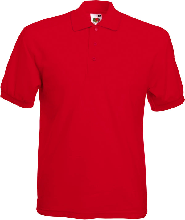 Polo piqué 65/35 (63-402-0)-Red-S-RAG-Tailors-Fardas-e-Uniformes-Vestuario-Pro