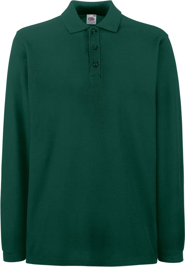 Polo piqué Premium de manga comprida (63-310-0)-RAG-Tailors-Fardas-e-Uniformes-Vestuario-Pro