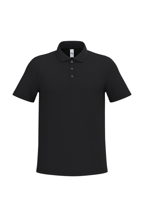 Polo piqué de homem-Ideal Black-XS-RAG-Tailors-Fardas-e-Uniformes-Vestuario-Pro