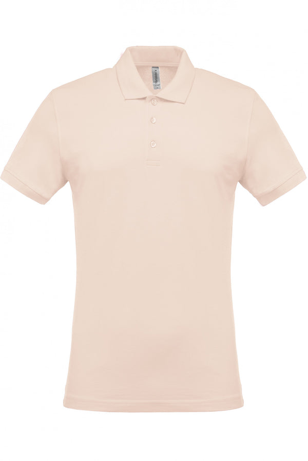 Polo piqué de homem de manga curta Faro 180gms-Sand-S-RAG-Tailors-Fardas-e-Uniformes-Vestuario-Pro
