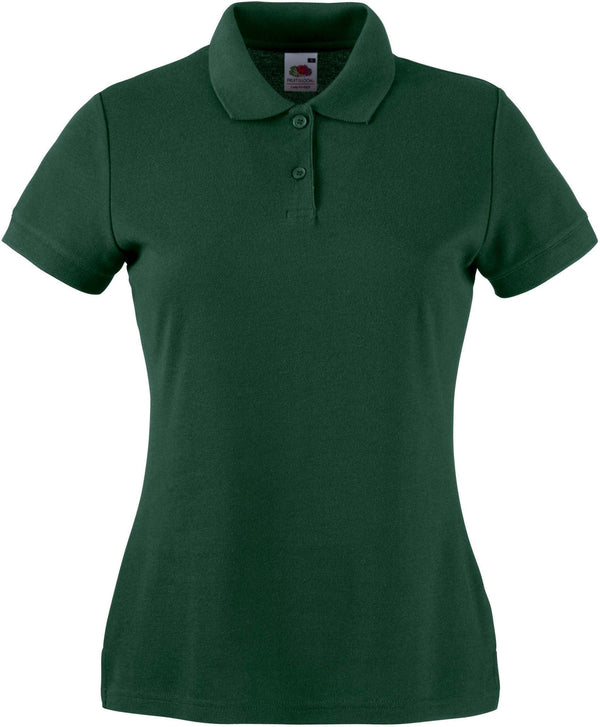 Polo piqué de senhora 65/35 (63-212-0)-Verde Profundo-XS-RAG-Tailors-Fardas-e-Uniformes-Vestuario-Pro