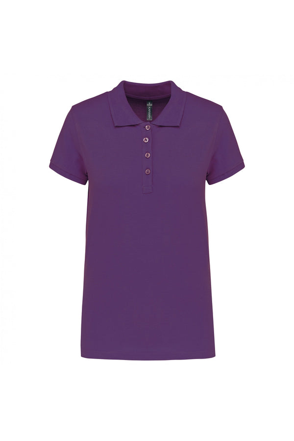 Polo piqué de senhora de manga curta 180gms Faro (2 de 2)-Purple-XS-RAG-Tailors-Fardas-e-Uniformes-Vestuario-Pro