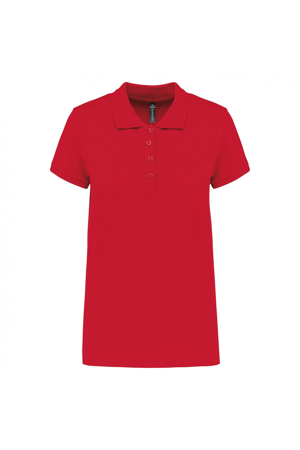 Polo piqué de senhora de manga curta 180gms Faro (2 de 2)-Red-XS-RAG-Tailors-Fardas-e-Uniformes-Vestuario-Pro