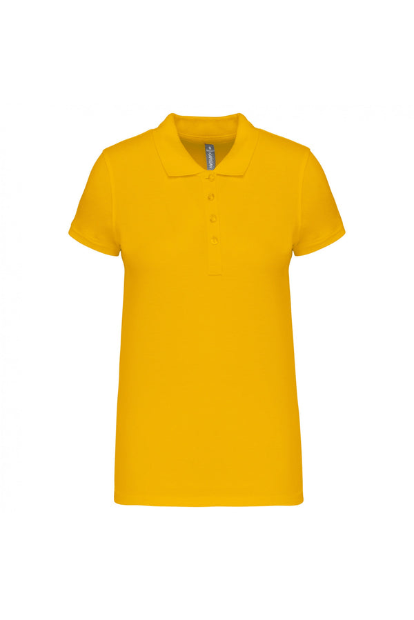 Polo piqué de senhora de manga curta 180gms Faro (2 de 2)-Yellow-XS-RAG-Tailors-Fardas-e-Uniformes-Vestuario-Pro