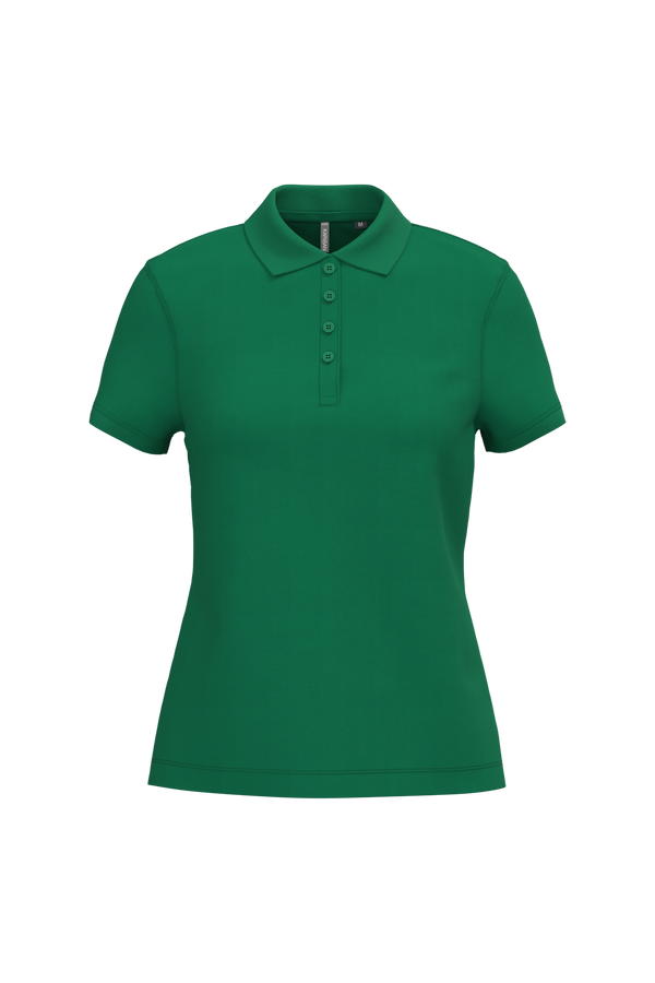 Polo piqué de senhora de manga curta Faro 180gms (1 de 2)-Kelly Green-XS-RAG-Tailors-Fardas-e-Uniformes-Vestuario-Pro
