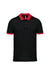 Polo piqué performance de homem (2 de 2)-Preto/Vermelho-XS-RAG-Tailors-Fardas-e-Uniformes-Vestuario-Pro