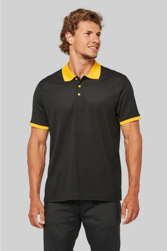 Polo piqué performance de homem-RAG-Tailors-Fardas-e-Uniformes-Vestuario-Pro