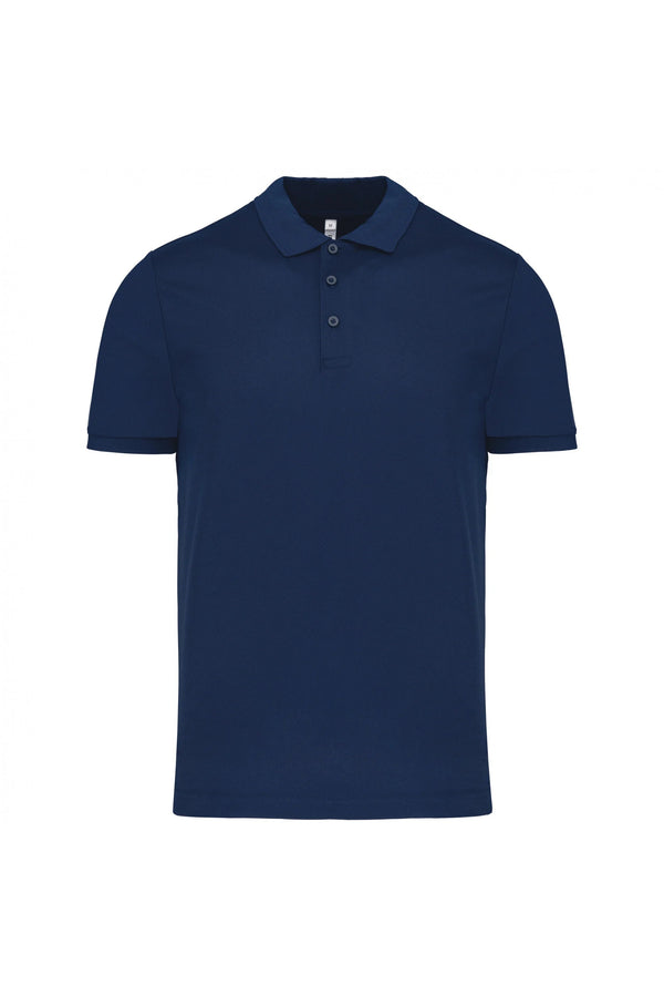 Polo piqué performance de homem-Sporty Azul Marinho-XS-RAG-Tailors-Fardas-e-Uniformes-Vestuario-Pro