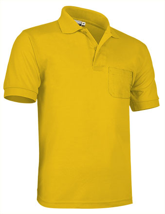 Polo top Hank-Amarelo Girassol-S-RAG-Tailors-Fardas-e-Uniformes-Vestuario-Pro