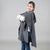Poncho Infantil Polar-Cinza-P-RAG-Tailors-Fardas-e-Uniformes-Vestuario-Pro