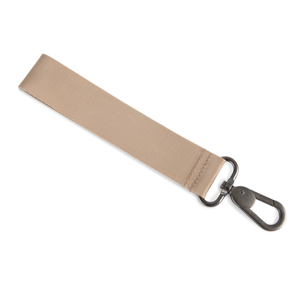 Porta-chaves com Fita Tecida para Personalizar-Areia Clara-Único-RAG-Tailors-Fardas-e-Uniformes-Vestuario-Pro