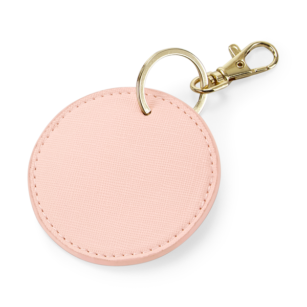 Porta-chaves redondo-Rosa Suave-Único-RAG-Tailors-Fardas-e-Uniformes-Vestuario-Pro