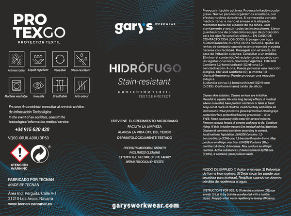Protetor Têxtil Hidrófugo-RAG-Tailors-Fardas-e-Uniformes-Vestuario-Pro