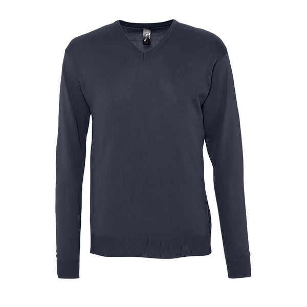 Pullover Galaxia com gola em V para homem-Azul Marinho - 318-S-RAG-Tailors-Fardas-e-Uniformes-Vestuario-Pro