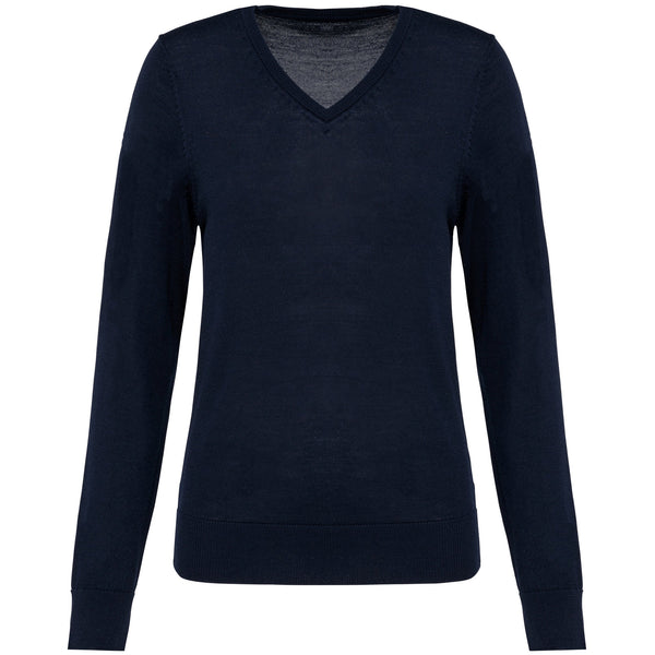 Pullover Merino de senhora-Deep Navy-XS-RAG-Tailors-Fardas-e-Uniformes-Vestuario-Pro