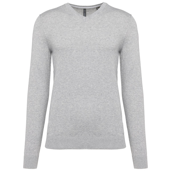 Pullover eco-responsável de homem-Light grey heather-S-RAG-Tailors-Fardas-e-Uniformes-Vestuario-Pro