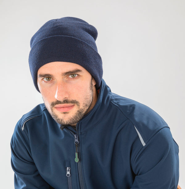 Gorro com Dobra em Material Reciclado