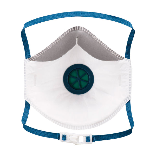 Respirador com Válvula de Carbono FFP2 (Embalagem de 10)-RAG-Tailors-Fardas-e-Uniformes-Vestuario-Pro