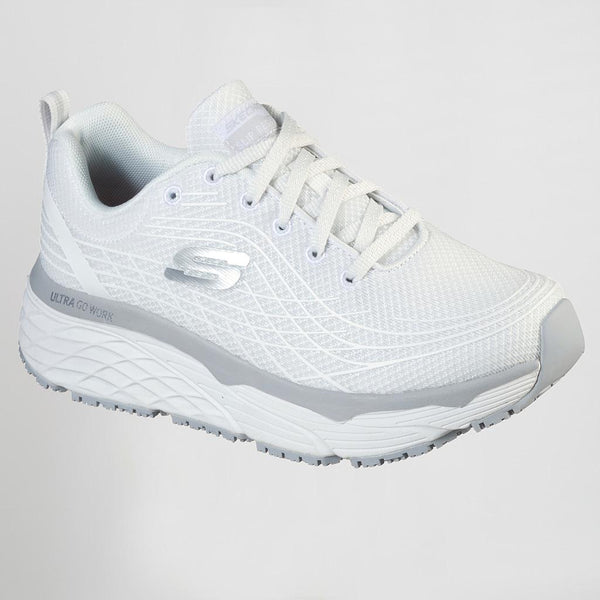 SKECHERS SAPATILHA MAX CUSHIONING ELITE SR MULHER - OB FO SRC-101 - Branco-35-RAG-Tailors-Fardas-e-Uniformes-Vestuario-Pro
