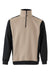 SWEATSHIRT BICOLOR COM MEIO FECHO-BEIGE ARENA/NEGRO 46/00-XS-RAG-Tailors-Fardas-e-Uniformes-Vestuario-Pro