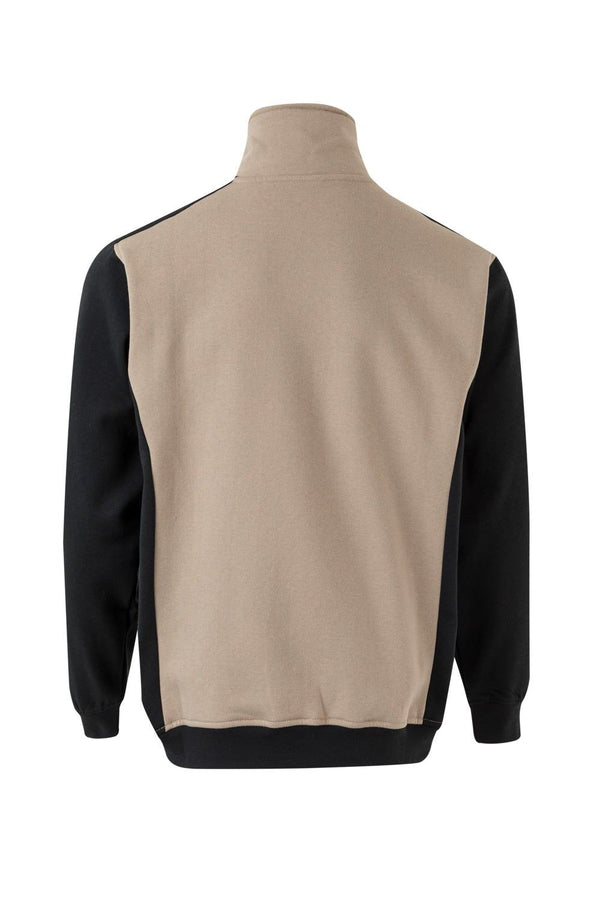 SWEATSHIRT BICOLOR COM MEIO FECHO-RAG-Tailors-Fardas-e-Uniformes-Vestuario-Pro