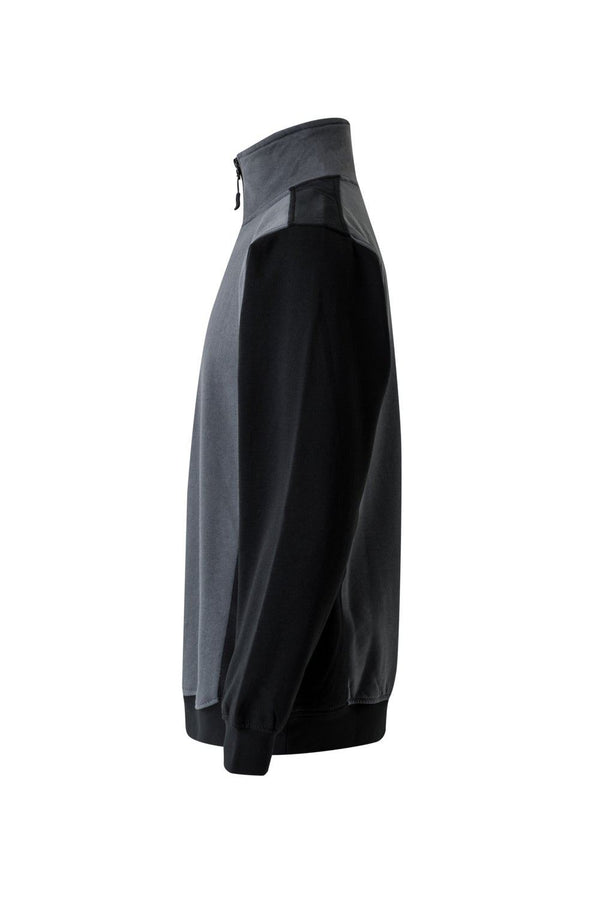 SWEATSHIRT BICOLOR COM MEIO FECHO-RAG-Tailors-Fardas-e-Uniformes-Vestuario-Pro