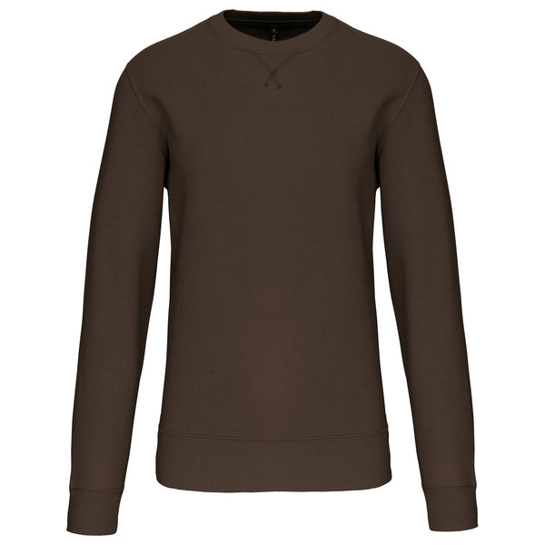 SWEATSHIRT COM DECOTE REDONDO-Dark Khaki-XS-RAG-Tailors-Fardas-e-Uniformes-Vestuario-Pro