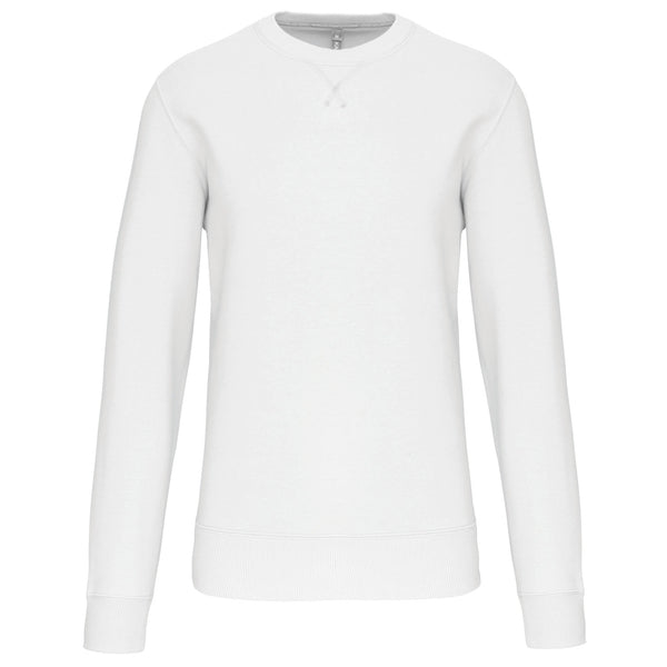 SWEATSHIRT COM DECOTE REDONDO-Branco-XS-RAG-Tailors-Fardas-e-Uniformes-Vestuario-Pro