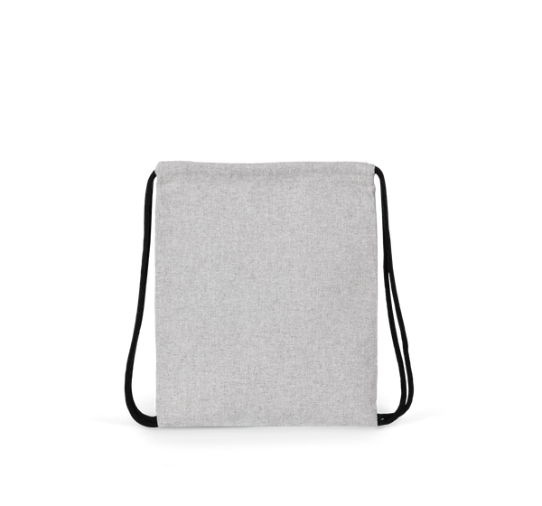 Saco Pequeno em Material Reciclado com Cordão de Ajuste Criança-Cinzento Flint-Único-RAG-Tailors-Fardas-e-Uniformes-Vestuario-Pro