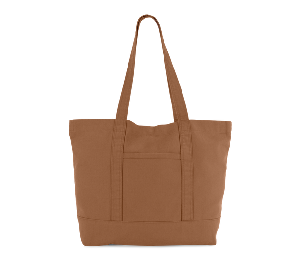 Saco de Compras Grande com Bolso Lateral-Canela Lavado-Único-RAG-Tailors-Fardas-e-Uniformes-Vestuario-Pro