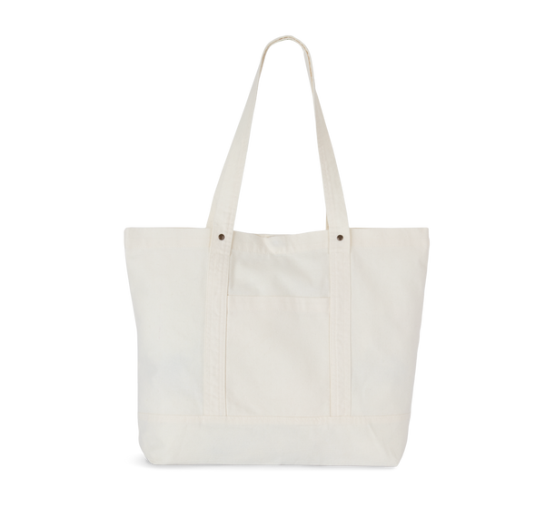 Saco de Compras Grande com Bolso Lateral-Marfim Lavado-Único-RAG-Tailors-Fardas-e-Uniformes-Vestuario-Pro
