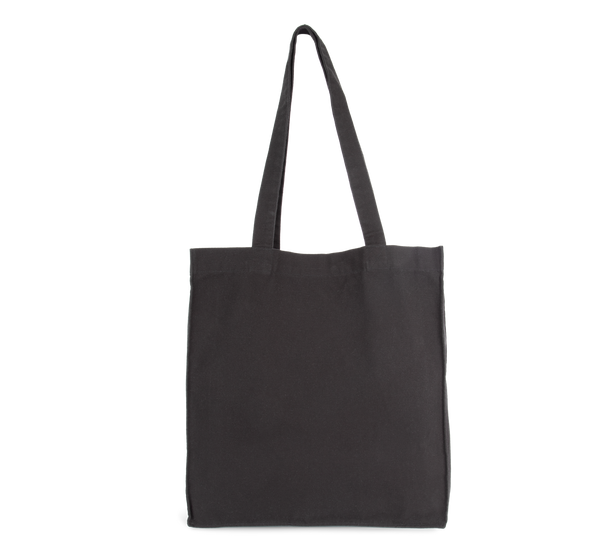 Saco de Compras / Tote Bag com Fundo e Fole em Algodão Biológico-Preto Lavado-Único-RAG-Tailors-Fardas-e-Uniformes-Vestuario-Pro