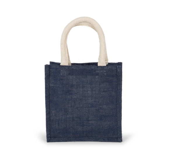 Saco de Compras em Juta Modelo Pequeno-Azul Meia-Noite-Único-RAG-Tailors-Fardas-e-Uniformes-Vestuario-Pro