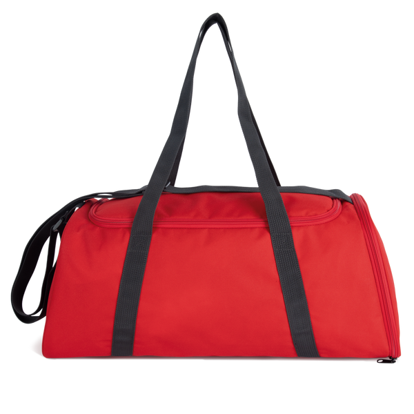 Saco de Desporto com Compartimento para Calçado-Vermelho / Cinzento Escuro-Único-RAG-Tailors-Fardas-e-Uniformes-Vestuario-Pro