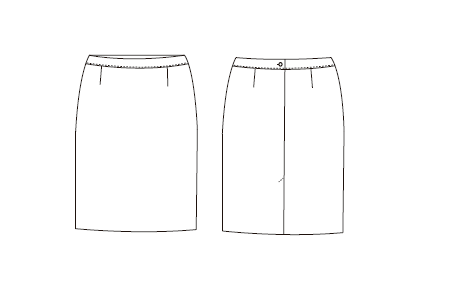 Saia de Fato Lara-RAG-Tailors-Fardas-e-Uniformes-Vestuario-Pro