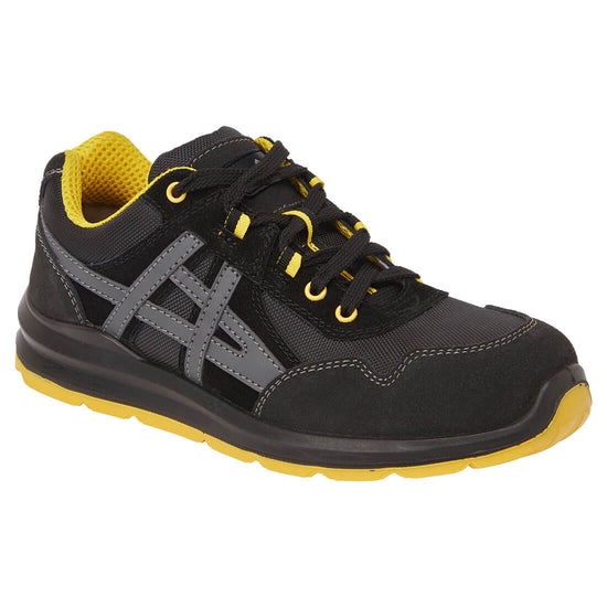 Sapato Desportivo Steelite Mersey S1PS ESD SR-Preto-36-RAG-Tailors-Fardas-e-Uniformes-Vestuario-Pro